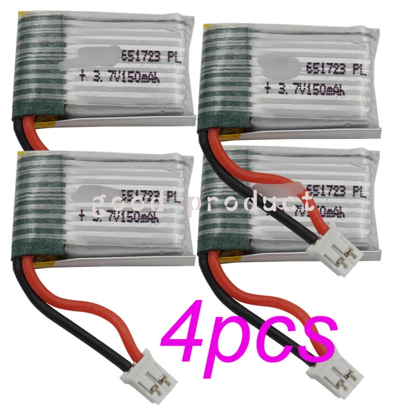 3.7V 150 mAh Lipo Polymer Li B - Eachine Drone E010 ulasan dan harga