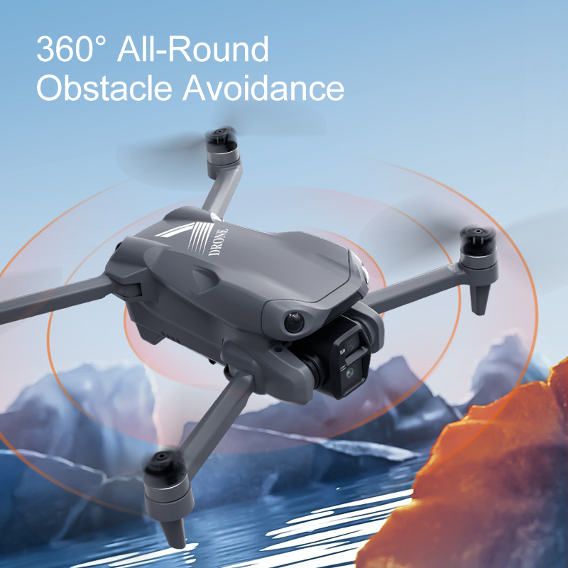 Aerial Photo LF682 Drone 8K HD - Drone Gimbal Mount ulasan dan harga