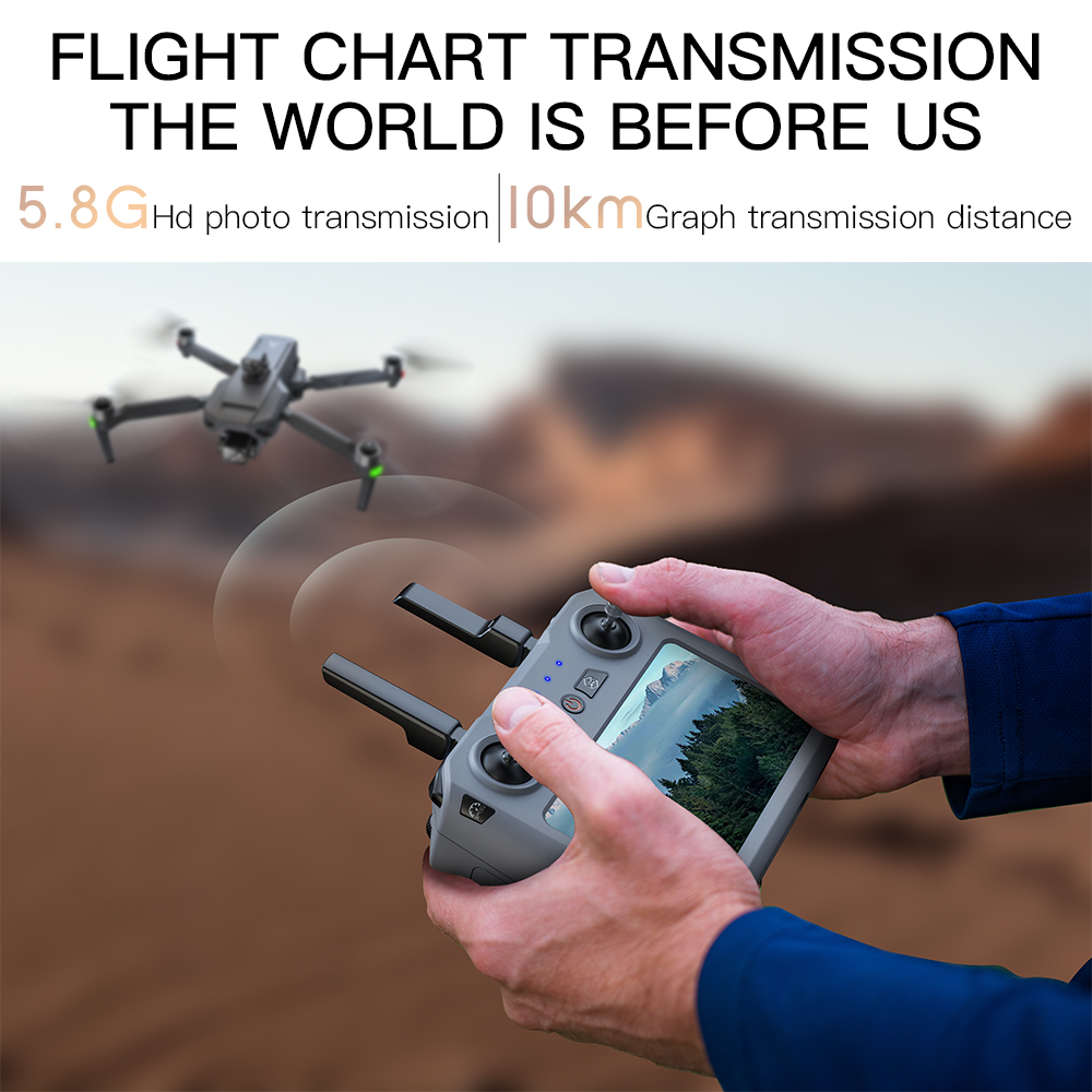 Teeggi SG909 MAX GPS Drone Wit - Drone Gimbal 3 Axis ulasan dan harga