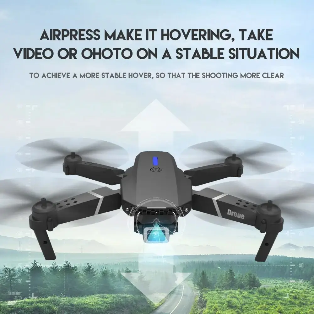 2024 E88Pro RC Drone 4K 1080P  - Eachine Drone E58 ulasan dan harga